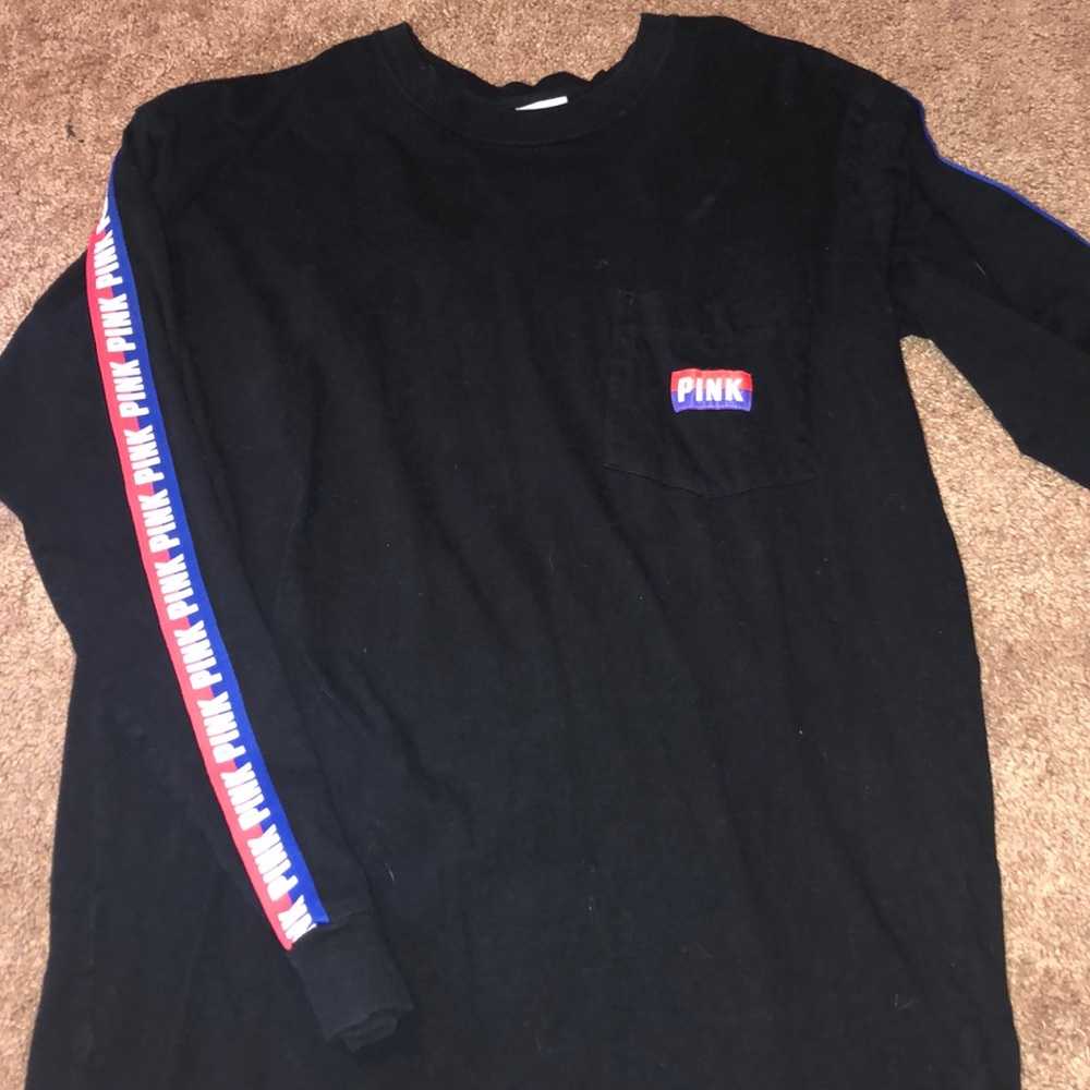 Pink long sleeve.